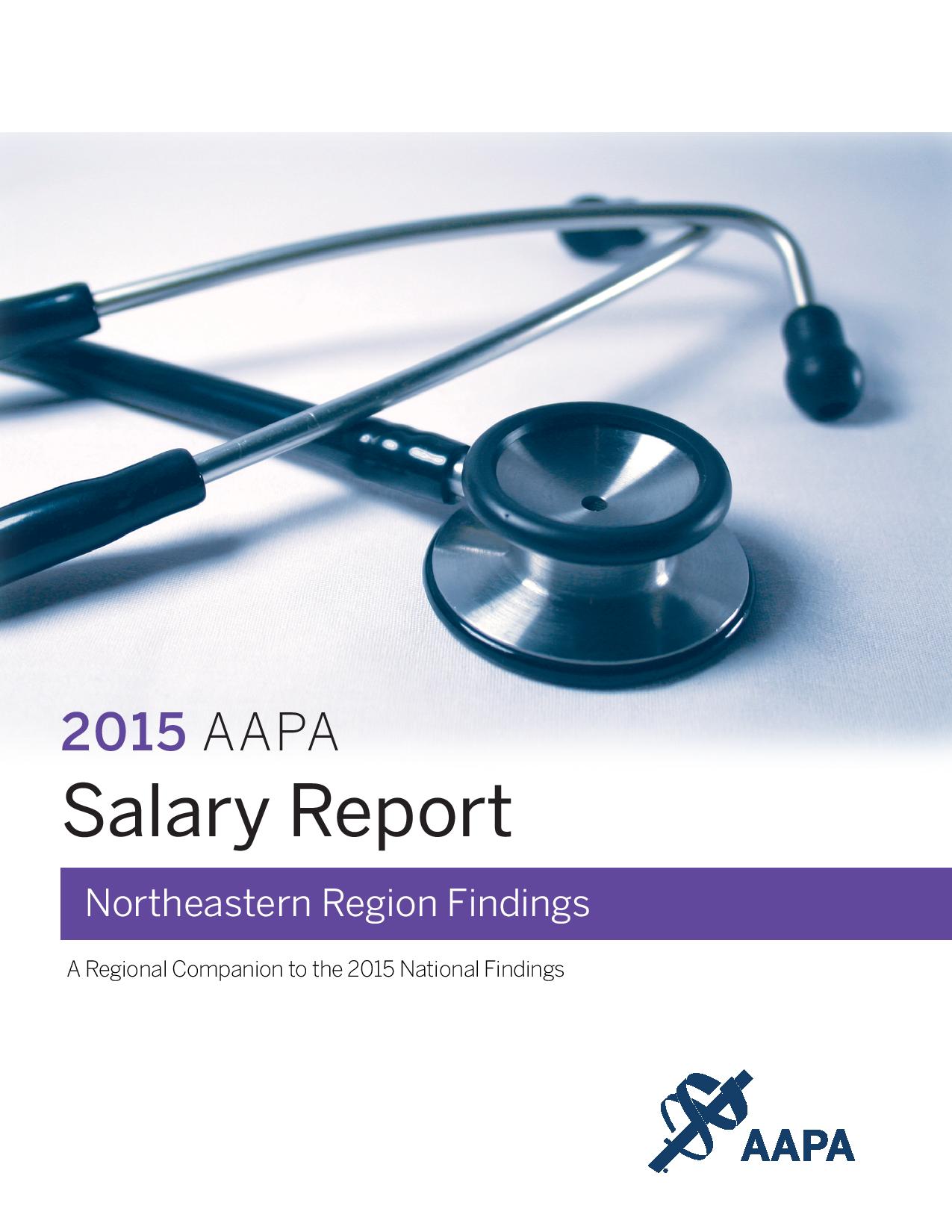 2015 Salary Northeastern Region Cover