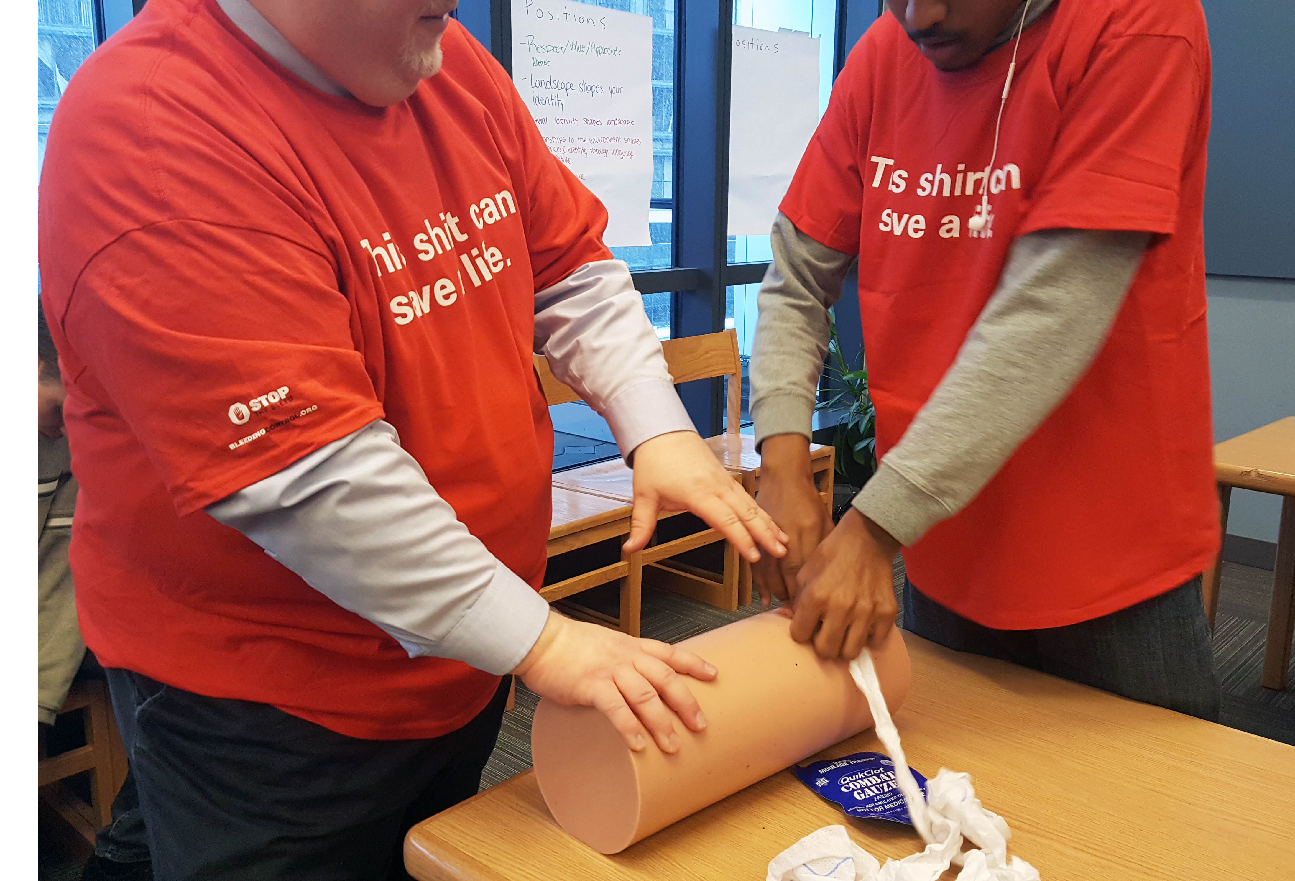Stop the Bleed training