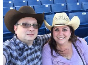 Robert and Beth Weiss at the Route 91 Harvest Music Festival