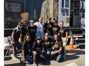 El Programa PA de la Universidad Charles R. Drew representado en Taste of Soul Los Ángeles.