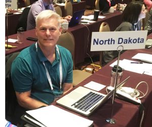 Curt Kroh at the House of Delegates meeting at AAPA 2017