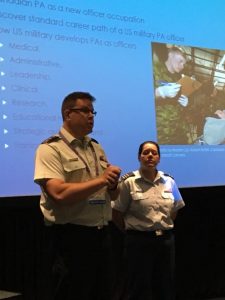 Capt Stuart Russelle and Capt Wendy Strain