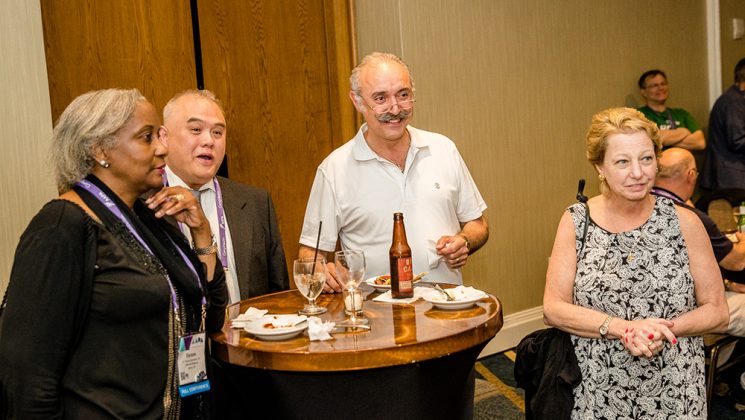 AAPA Distinguished Fellows attend their reception at AAPA 2018