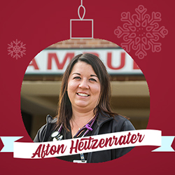 Afton Heitzenrater ornament