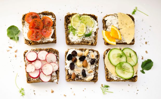 Different kinds of bread