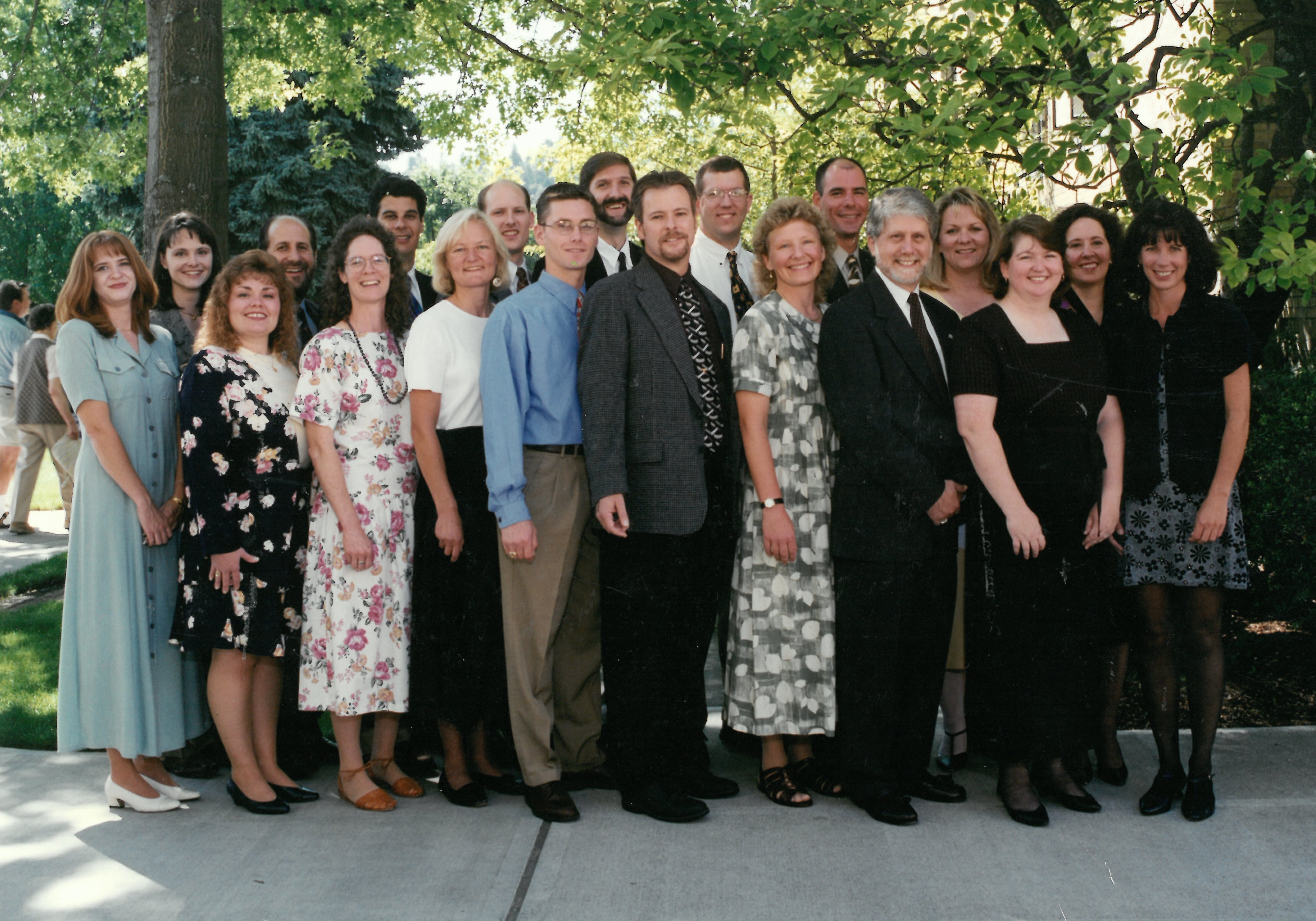 Clase inaugural del Programa PA de la Universidad de Ciencias de la Salud de Oregón de 1997