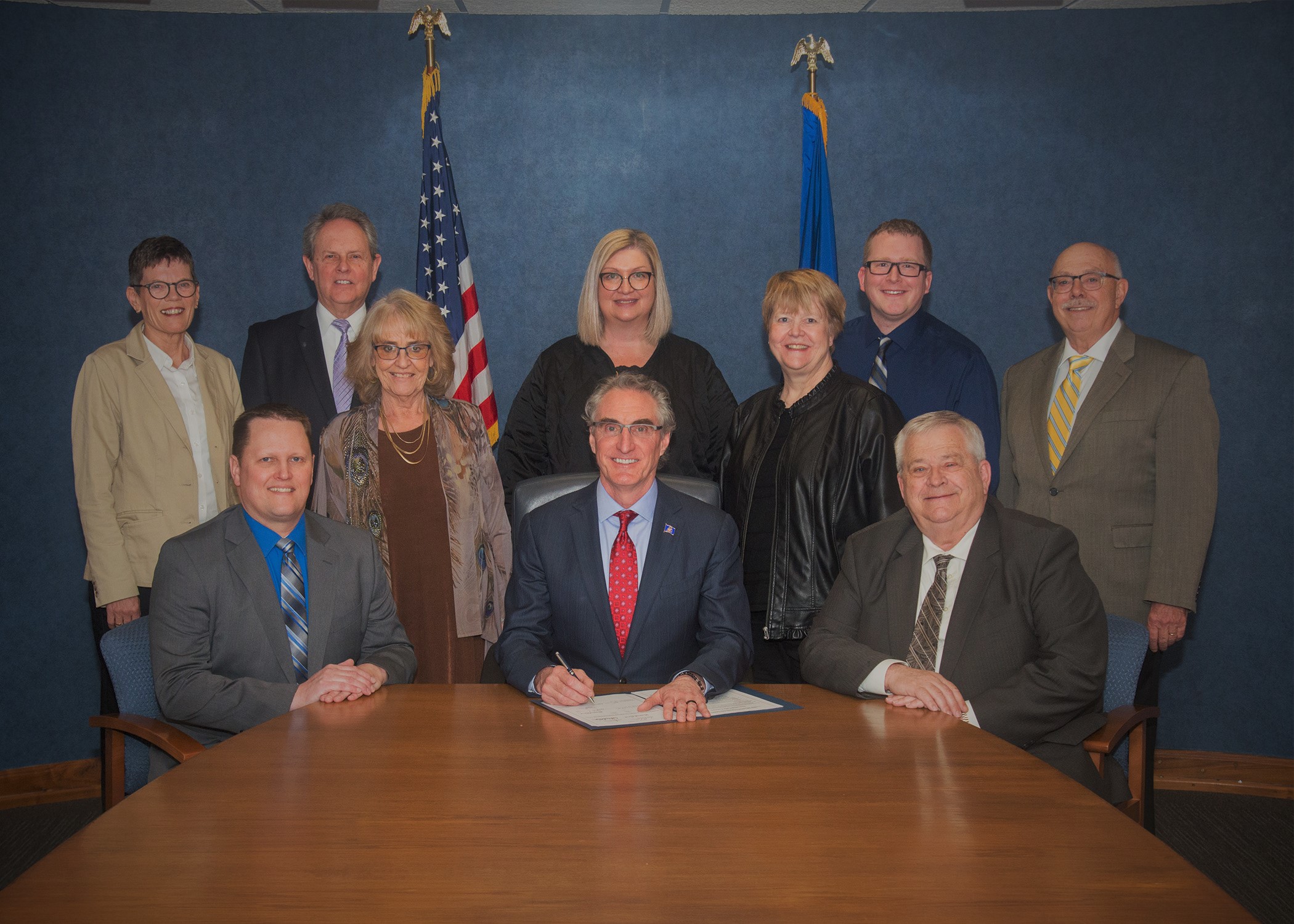 Governor Doug Burgum and NDAPA