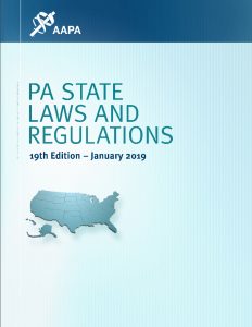 laws state regulations pa 19th edition aapa