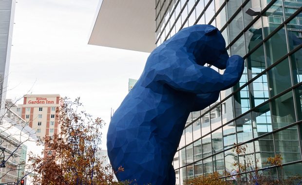 Big Blue Bear in Denver