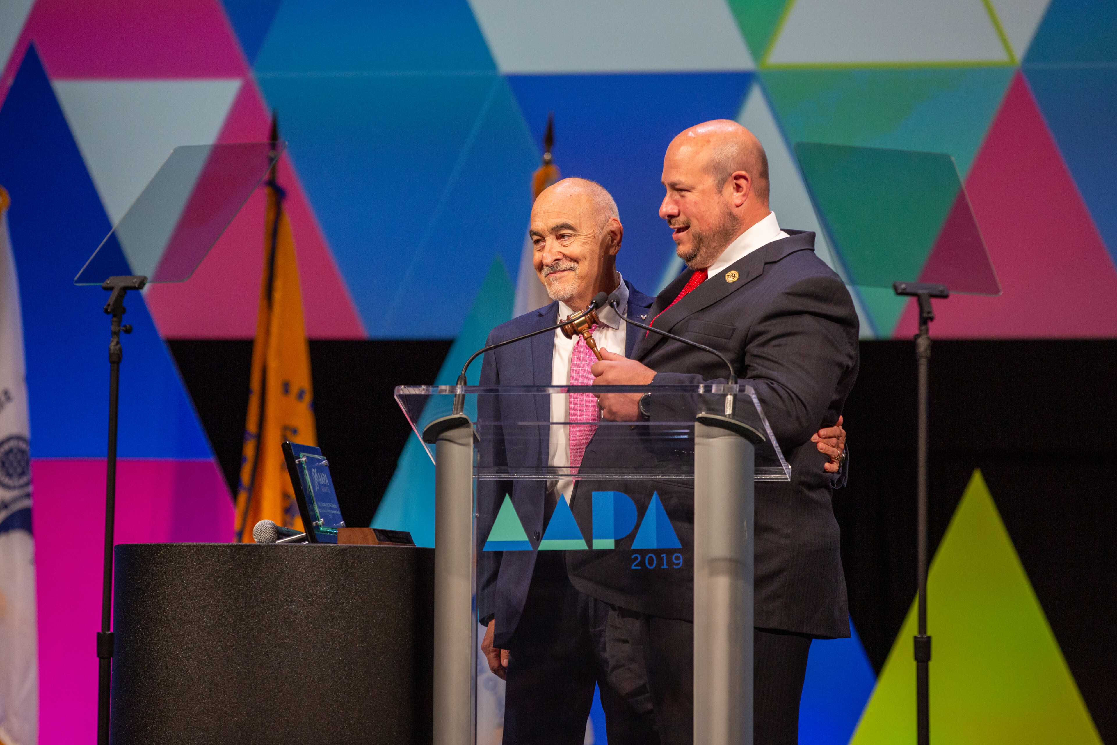 Jonathan E. Sobel and David E. Mittman at AAPA 2019 Conference
