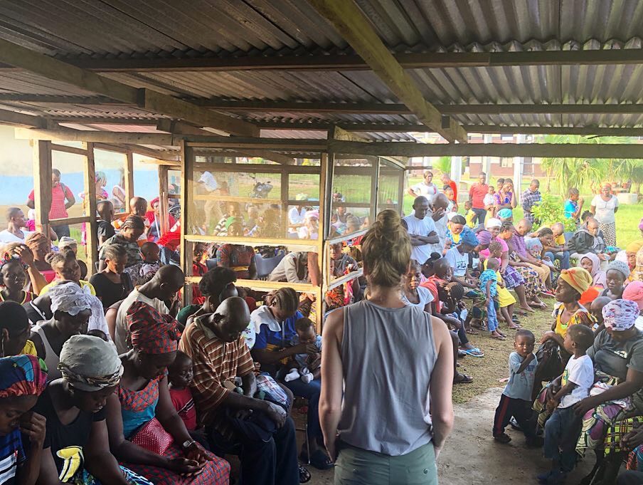 Patients in Liberia
