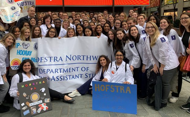 PA de la Universidad de Hofstra en el Today Show