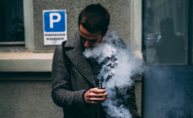 Person vaping