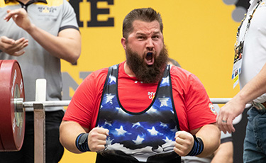 Rub Hufford competes in Invictus Games