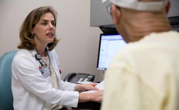 PA talking to a patient