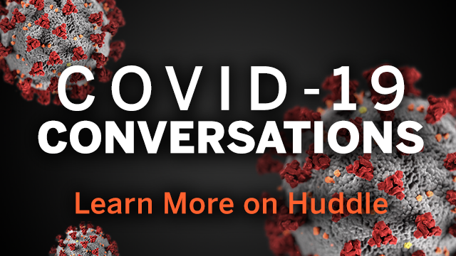 COVID-19 Resource Center huddle thumbnail