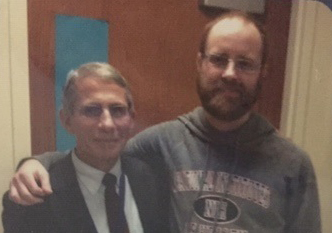 PA Preston Gorman with Dr. Anthony Fauci