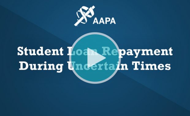 Thumbnail for Student Loan Repayment During Uncertain Times webinar