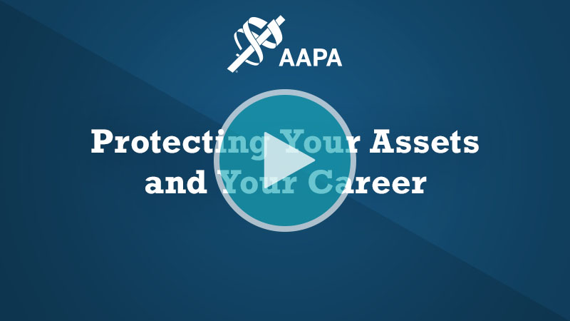 Thumbnail for Protecting Your Assets and Your Career webinar