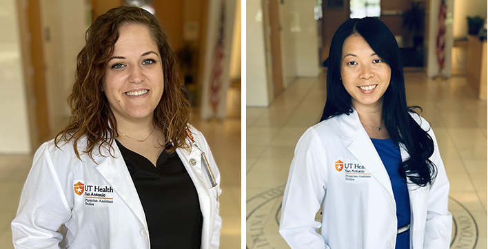 Bailiegh Bostick, PA-S, and Julie Koo, PA-S