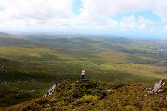 Katie Ganser en Irlanda