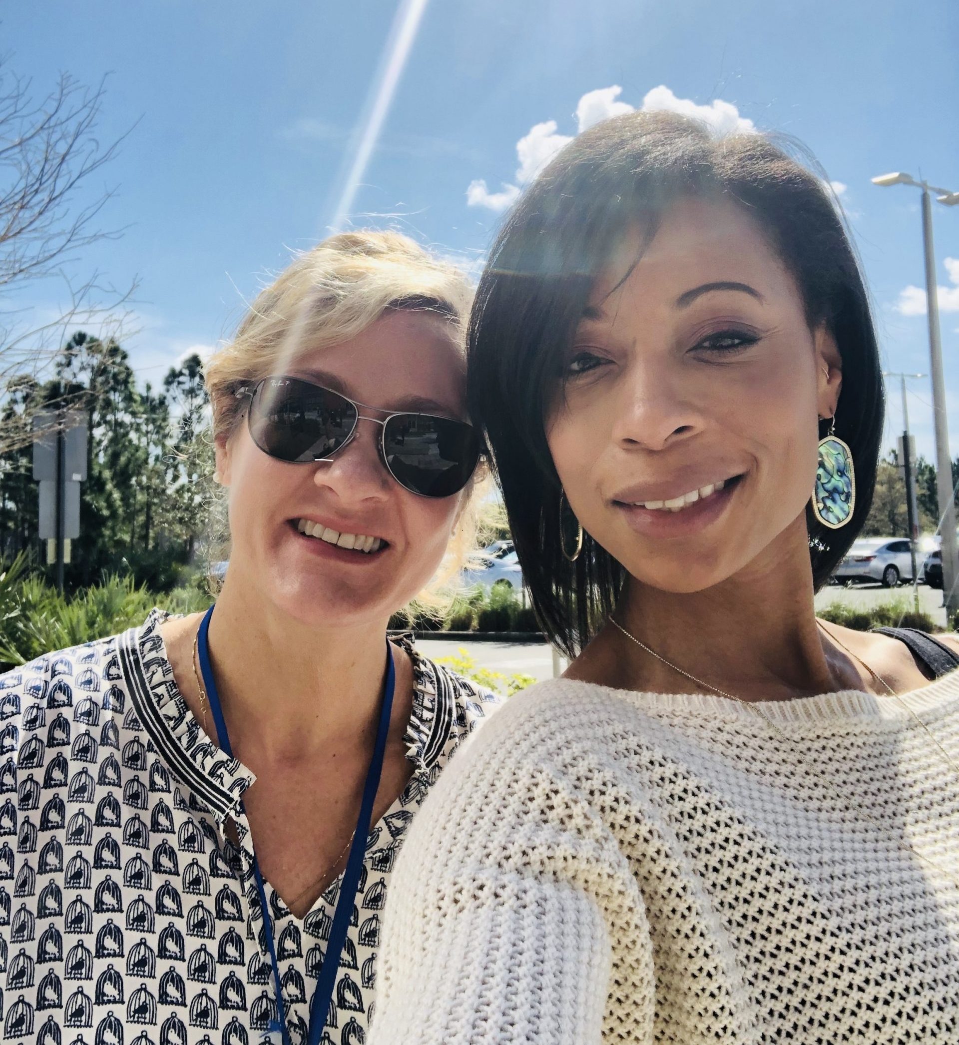 Debra Ryan and DeShana Collett at 2019 Precision Medicine Conference