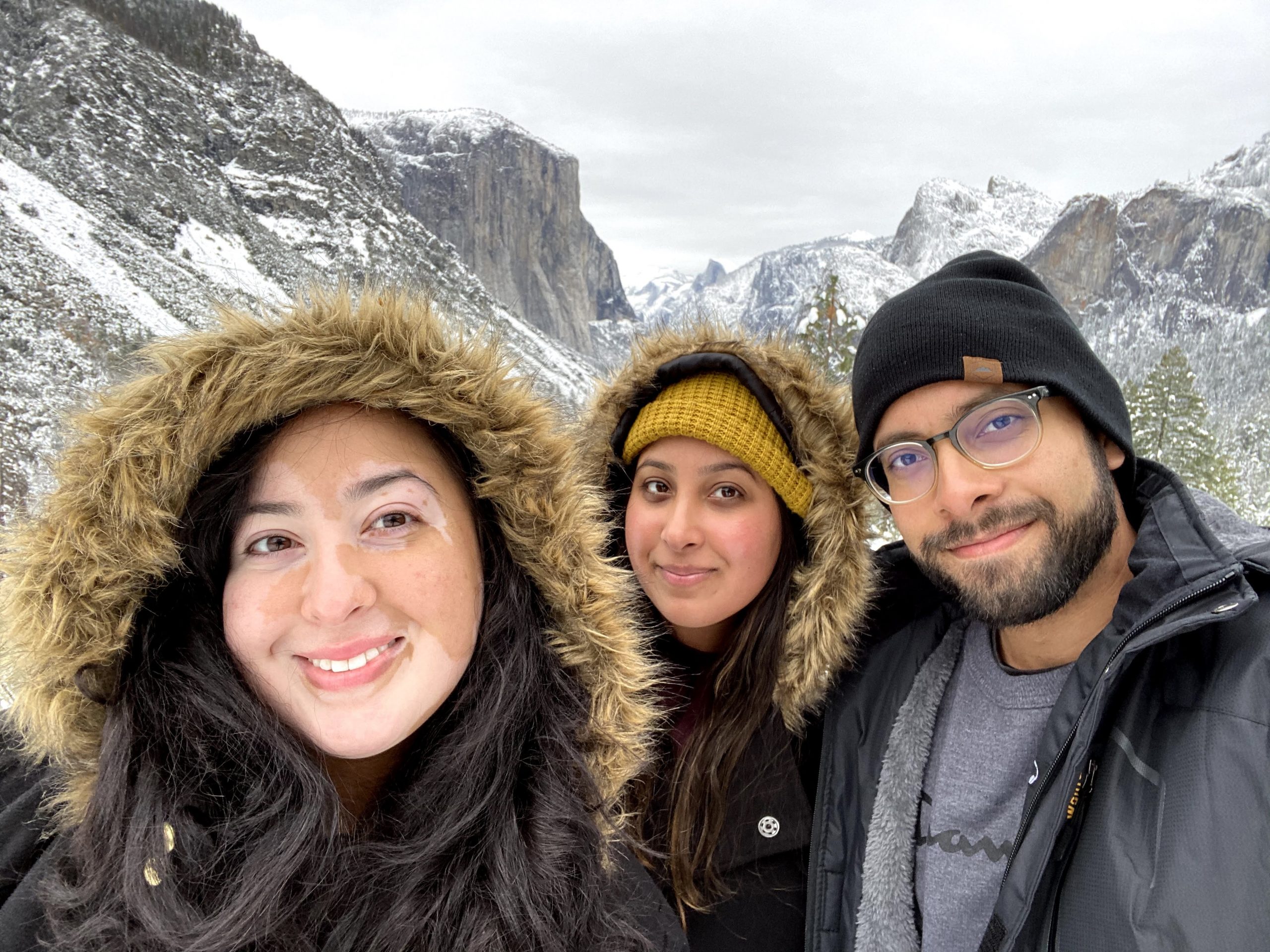Sara, Selena, and Omar Razack