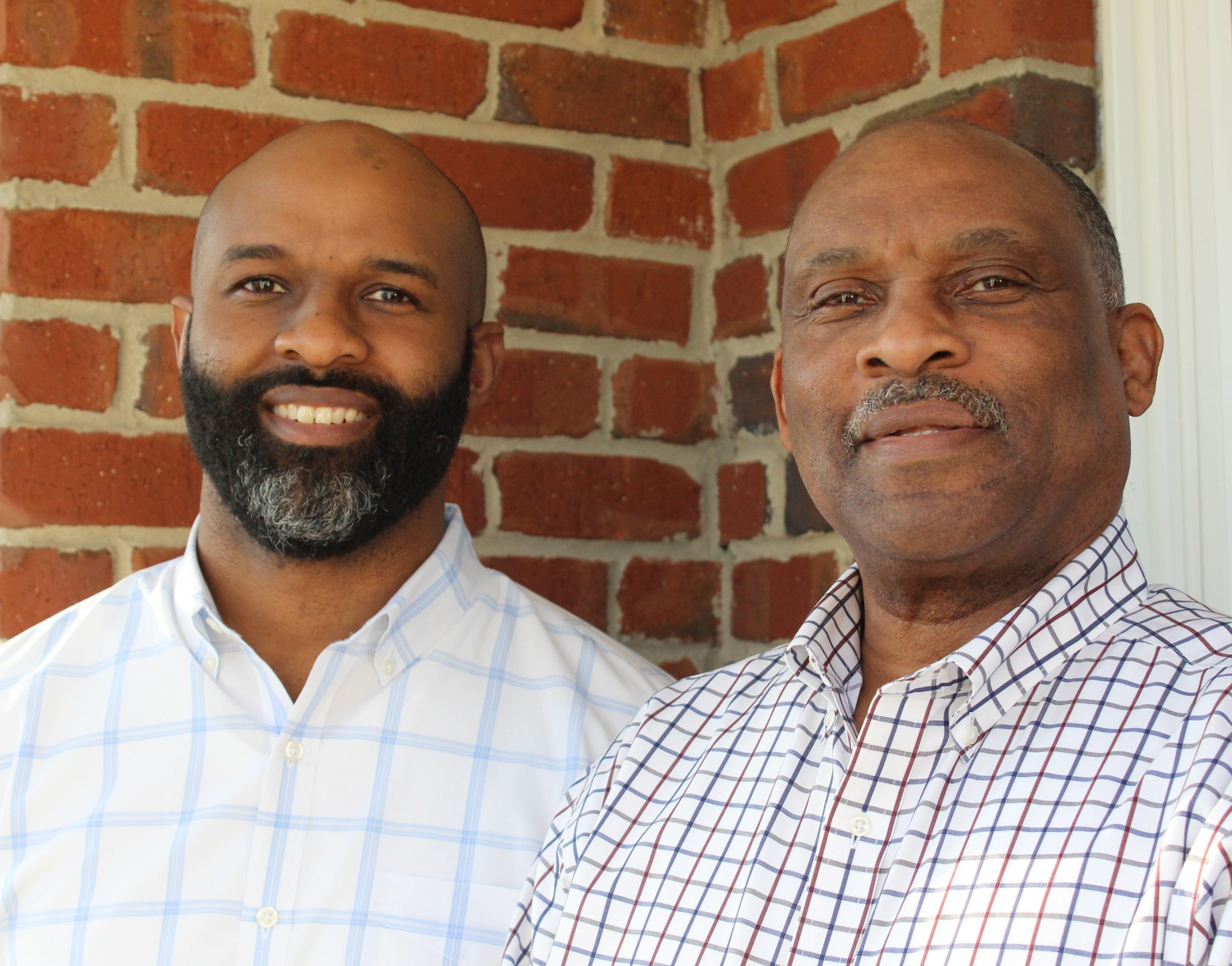 Robert Wooten with his son Aaron Wooten