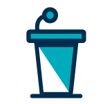 Logotipo de eventos de desarrollo empresarial