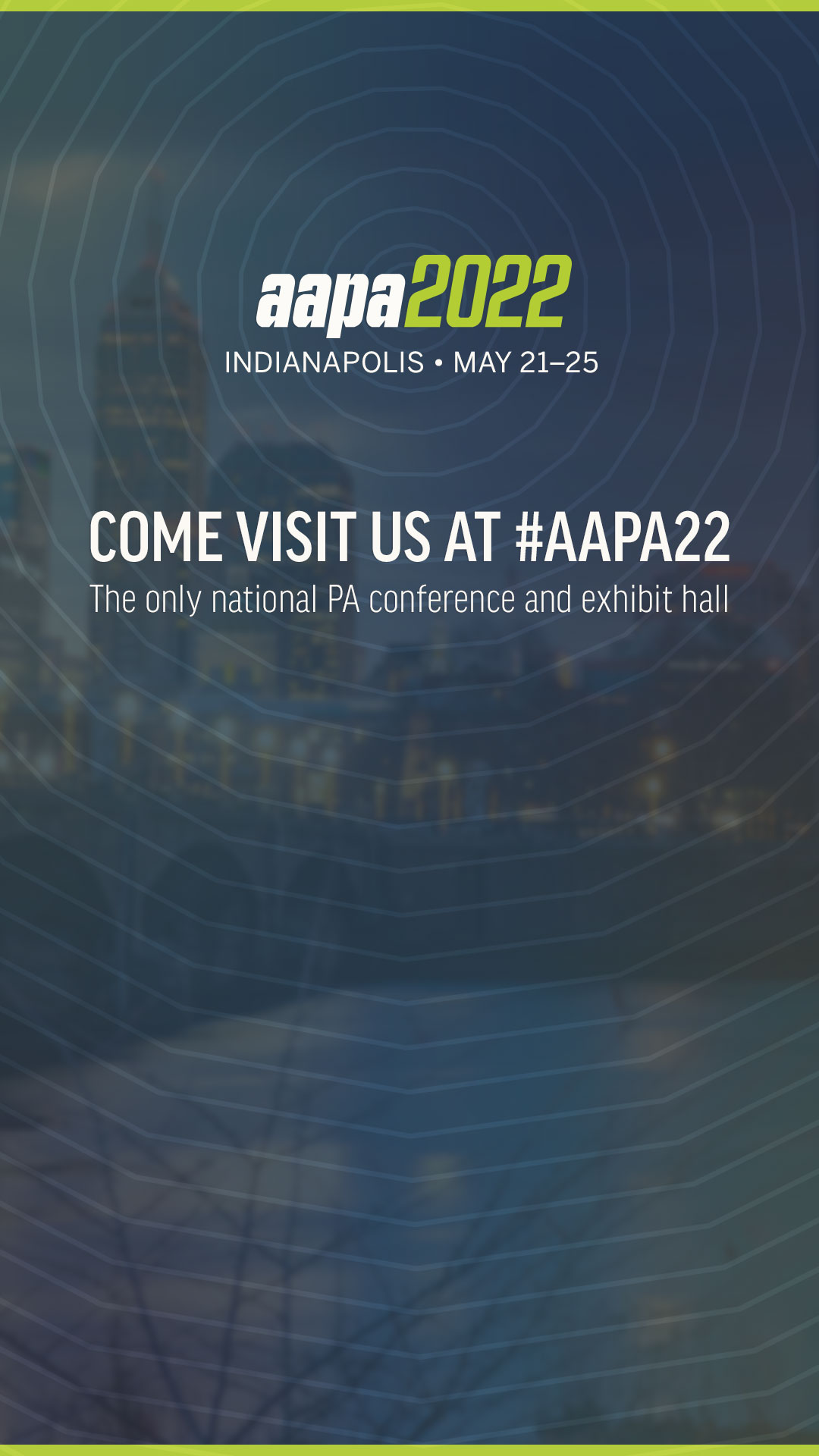 'Official Exhibitor at AAPA 2022' sized for Instagram