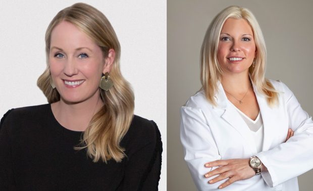 Professional headshots of two women