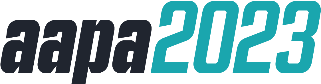 Logotipo de la AAPA 2023