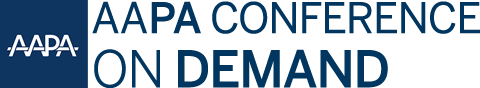 Logotipo de conferencia bajo demanda