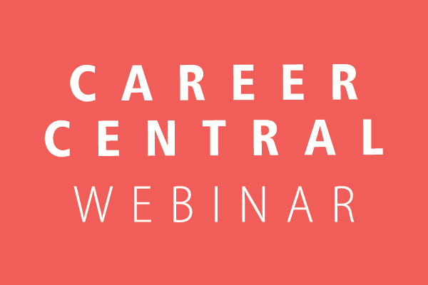 Career Central webinar