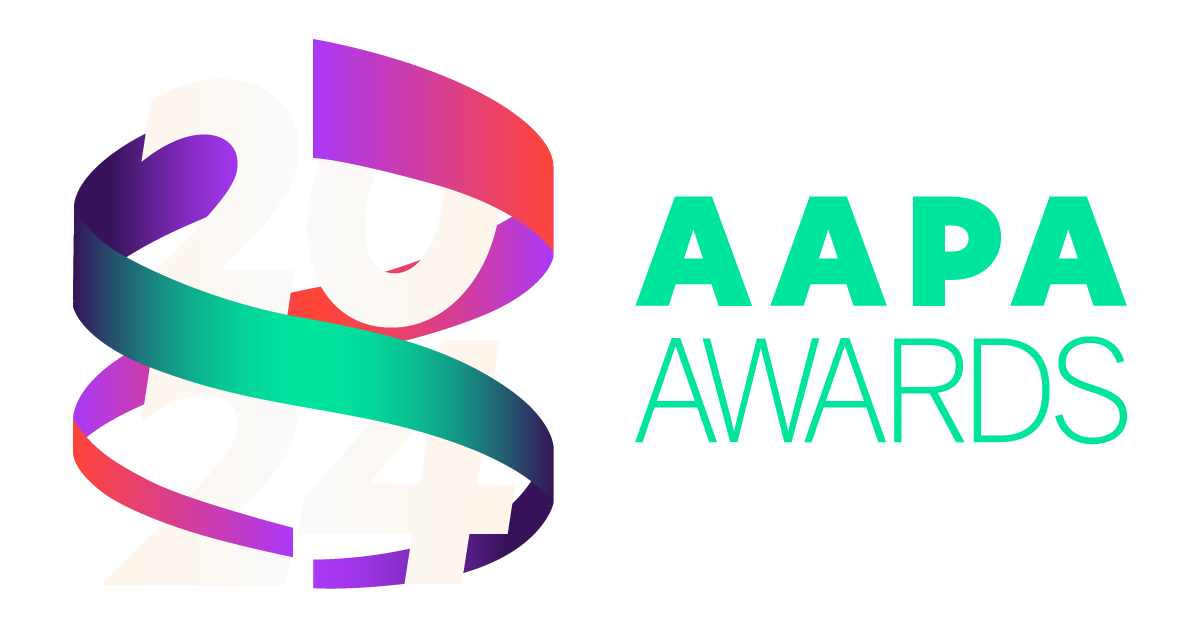 2024 AAPA Awards logo light on dark