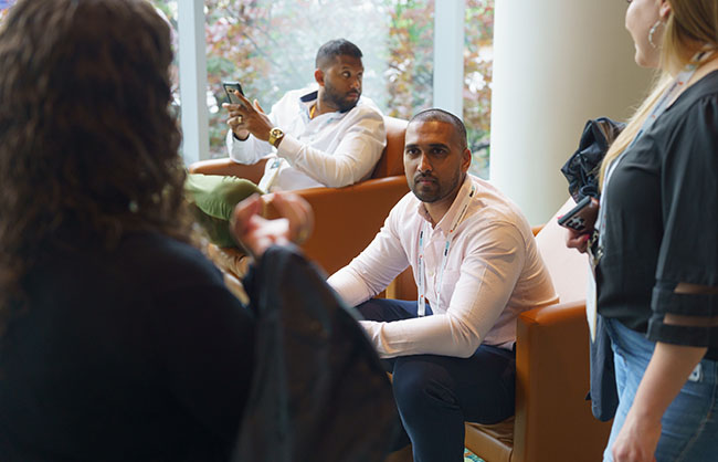 Salón de networking para estudiantes de PA