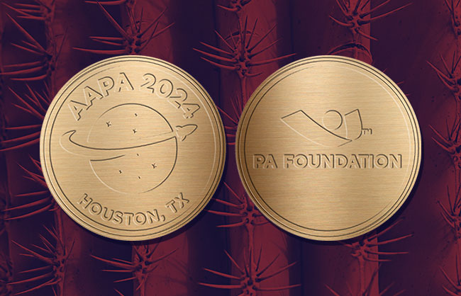 Moneda de recuerdo AAPA 2024