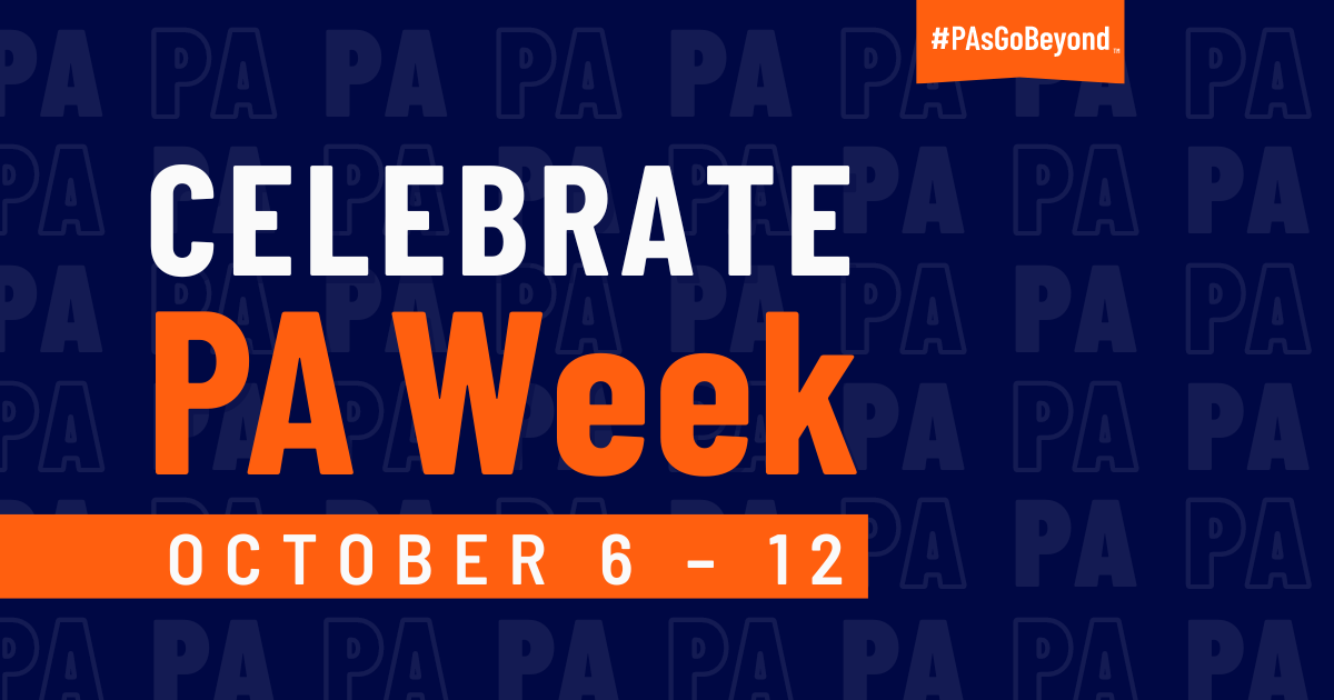 How to Celebrate this PA Week AAPA
