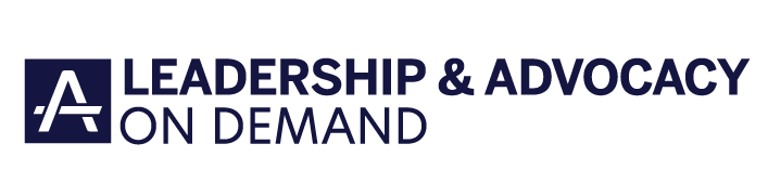 Leadership and Advocacy on Demand logo