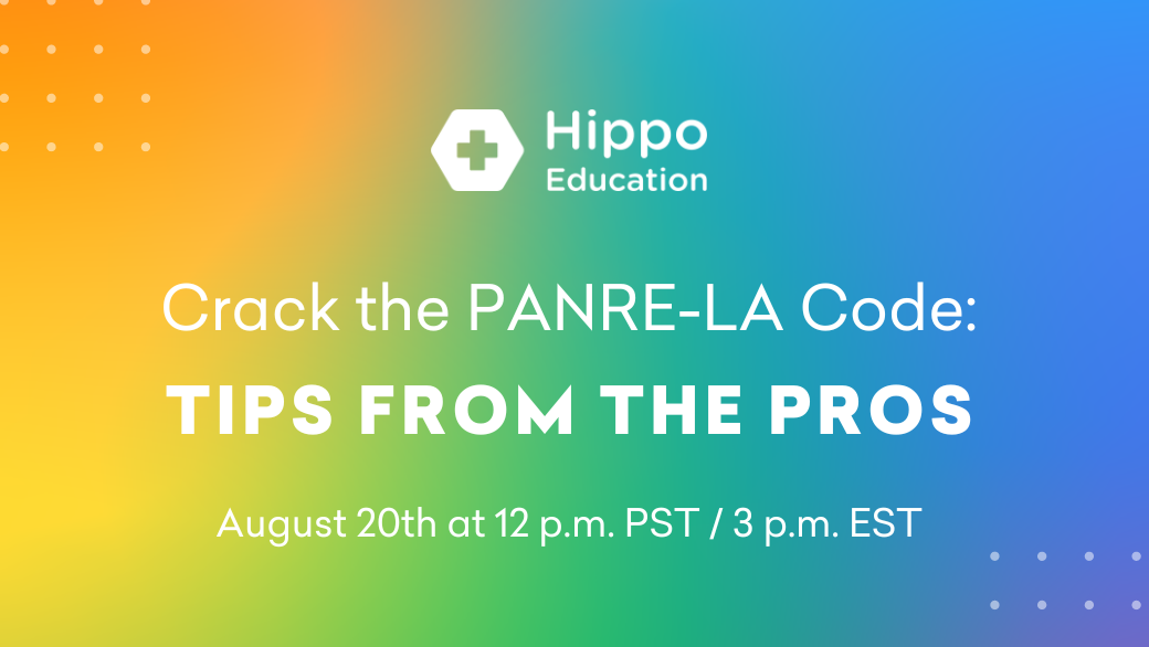 Crack the PANRE-LA Code: Tips from the Pros
 thumbnail