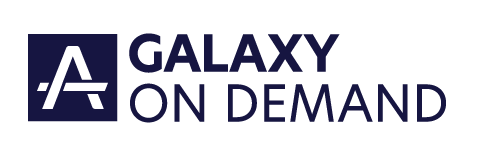 Galaxy On Demand Navy Logo