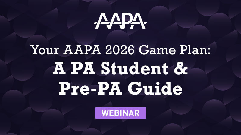 PA Like a Pro Webinar Series thumbnail