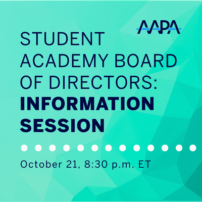 Student Academy Board of Directors Information Session