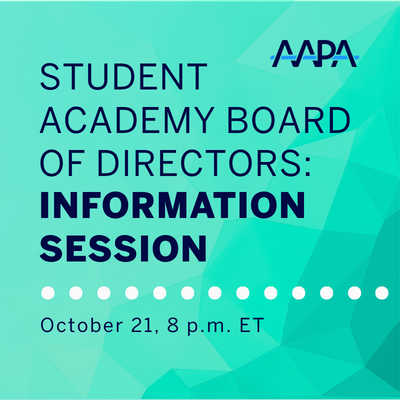 Student Academy Board of Directors Information Session